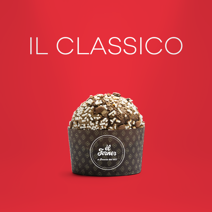 PT02- IL PANETTONE “IL CLASSICO“ <br><strong>Con scorza d'arancia a cubetti e uvetta</strong>