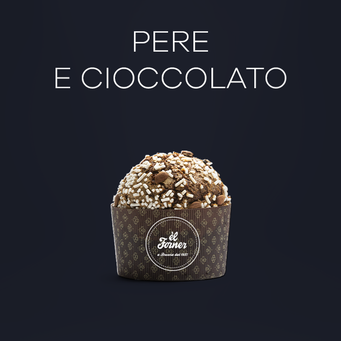 PT14-IL PANETTONE <br><strong>Pere e cioccolato</strong>